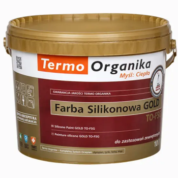TO-FSG  op.5 L Farba silikonowa GOLD Termo Organika gr.kolory : PA..